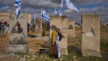 israel will gebiete im westjordanland zu „staatseigentum“ machen