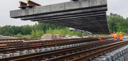 Deutsche Bahn: Winterwetter verzögert Sanierung der Strecke Hamburg-Berlin