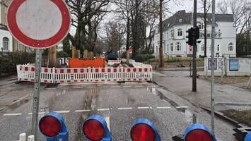 nächste sperrung auf der uhlenhorst: jetzt wird diese straße zur baustelle