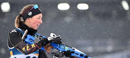 irgendwas ist immer bei den deutschen biathleten