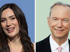 Gloria-Sophie Burkandt und Eric Schmidt: Söder-Tochter zeigt sich zusammen mit Google-Milliardär bei Olympia