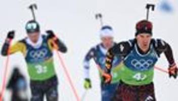 Biathlon bei Olympia: Deutsche Biathlon-Staffel bei Olympia wieder auf Platz vier