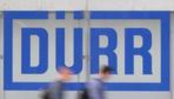 Maschinenbauer: Dürr verdient mehr als anvisiert