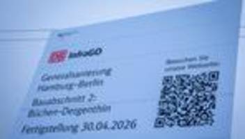 witterung: mv-regierung empört über verlängerte bahnsanierung