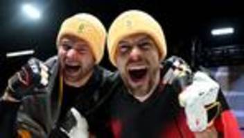 Zweierbob bei Winterspielen: Lochner am Gold-Ziel: Endlich besser als Onkel Rudi