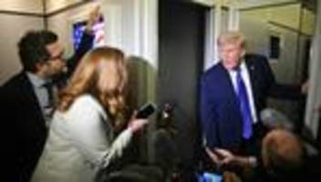 naher osten: trump warnt iran vor atomgesprächen vor ausbleibender einigung