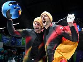 Deutscher Zweierbob-Dreifachsieg: Johannes Lochner gewinnt erstmals Olympia-Gold zum Karriereende