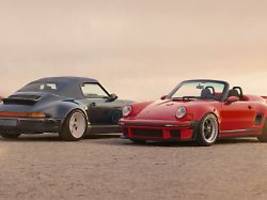 Neu und hochmodern im Retro-Look: Singer Porsche 911 Carrera Cabrio - mit Cosworth-Herz und Frischluftoption