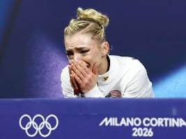 nächste eiskunstlauf-drama: schillernder us-superstar bricht noch auf olympia-eis in tränen aus