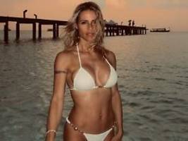 Wow-Auftritt bei Sonnenuntergang: Michelle Hunziker ist im 90er-Jahre-Feeling