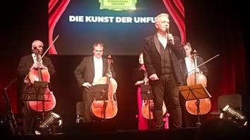 kabarett und klassik: ein parodist, inge meysel und vier cellisten