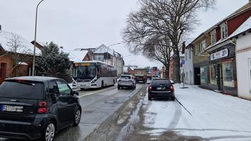 verkehrsbehinderungen in der ortsdurchfahrt und an der elbe