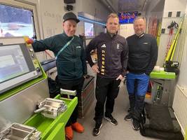 Wachs-Trucks bei Olympia: „Das kann man sich vorstellen wie in der Formel 1“