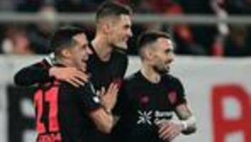 Champions League, Play-offs: Leverkusen wahrt mit Sieg gegen Piräus Chance auf Achtelfinale