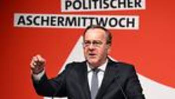 politischer aschermittwoch: pistorius wirbt bei seiner spd für stärke gegen putin