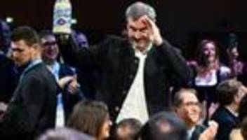 Politischer Aschermittwoch: Söder erteilt höheren Spritpreisen Absage