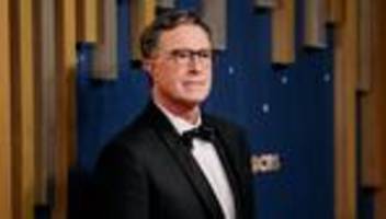 us-late-night-talkshow: moderator stephen colbert wirft dem sender cbs zensur vor