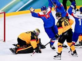 Hat uns das Genick gebrochen: DEB-Team fliegt mit böser Ohrfeige aus Olympia-Turnier