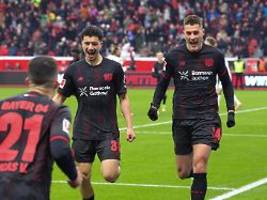 Piräus patzt mit Hackentrick: Schicks Zwei-Minuten-Doppelschlag schickt Bayer fast ins Achtelfinale