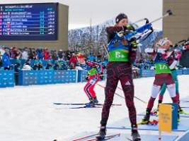 Wieder keine Biathlon-Medaille: Historische Negativbilanz: Preuß versagen bei Führung erneut die Nerven