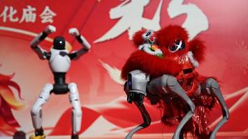 China: Humanoide KI-Roboter werden zu Stars beim Neujahrsspektakel