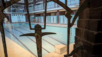 Hubertusbad: Ein seltener Blick in Berlins verlassene Bade-Kathedrale