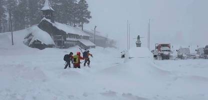USA: Zehn Skifahrer nach Lawine in Kalifornien vermisst