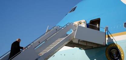 usa: »air force one« von donald trump bekommt neuen anstrich