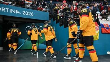 olympia 2026: eishockey-aus! slowakei wirft deutschland hochkant aus dem turnier