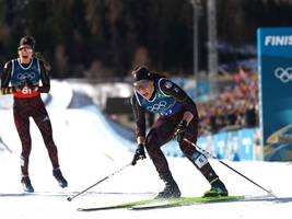 medaille im langlauf-teamsprint: schlaflos zu bronze