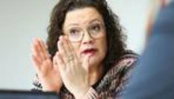 Bundesagentur für Arbeit: Nahles: Personalmangel auf Dauer großes Problem