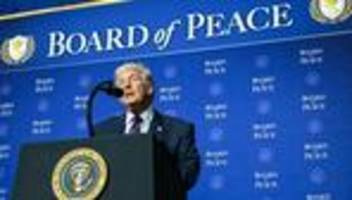 Friedensrat von Donald Trump: Was ist Donald Trumps Friedensrat, und warum ist er so umstritten?