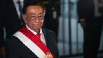 Peru: Jose Balcazar zum Präsidenten von Peru gewählt