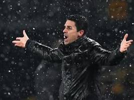 kontrollverlust beim letzten: arsenal-trainer akzeptiert nach blamage schläge und kugeln