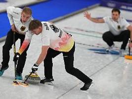 Können ganz vorne mitspielen: Hype ausgelöst: Curler wischen stolzen Olympia-Abschluss aufs Eis