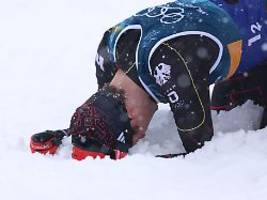 NoKo-Medaillenserie endet bitter: Tut mir fett leid: Geiger versucht, seinen Doppel-Sturz zu erklären