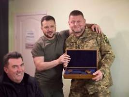 saluschnyj schildert tiefe kluft: gegenoffensive 2023: kiews ex-armeechef kritisiert selenskyj