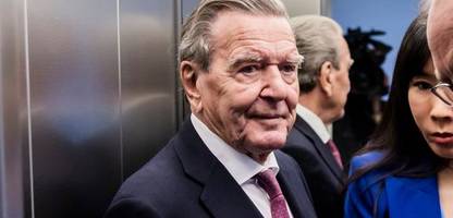Gerhard Schröder: Altkanzler plädiert für Olympia 2036 in Deutschland