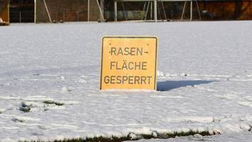 amateure: am wochenende kann schon wieder nicht gespielt werden