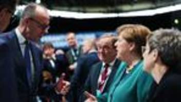 CDU-Parteitag: Laschet sieht Rückenwind für Merz: Grandioses Ergebnis