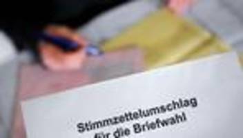 kommunen: wahlscheine in kulmbach versehentlich doppelt zugestellt