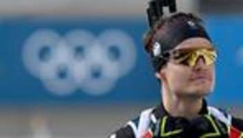 Olympische Winterspiele: Keine Medaille: Biathlet Horn im Massenstart Vierter