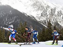 auch im massenstart wird's nix: franzose raubt biathlet horn die medaille auf der letzten runde