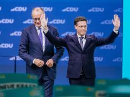 CDU-Parteitag: Die Wahlkämpfer stellen ihre Merz-Kritik zurück