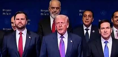 donald trump: seinen »friedensrat« sieht der us-präsident schon als kontrolleur der uno