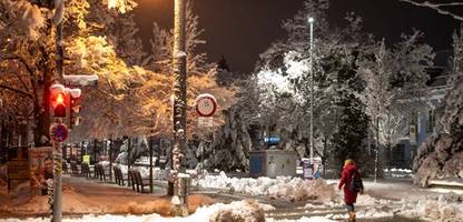 München und Wien: Flugausfälle nach starkem Schneefall