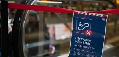 deutsche bahn: db sperrt bundesweit rolltreppen an bahnhöfen