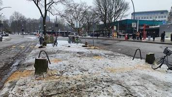 kahlschlag am u-bahnhof schlump – anwohner entsetzt über verlust von bäumen