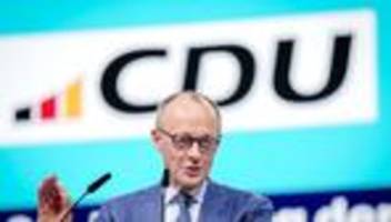 CDU-Parteitag: Merz: Zum Ende des Jahres Klarheit bei Sozialreformen