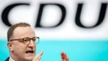 CDU-Parteitag: Spahn: Wird mit Reichinnek nicht besser als mit Honecker